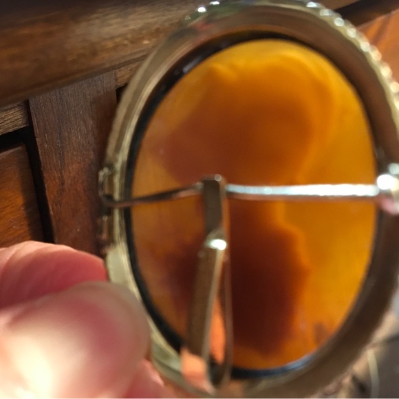 15k 18k Georgian Cameos w/Pearls- Solid Gold Demi Parure - Picture 5 of 14